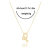 Fashion Constellation Alloy Plating Women's Necklace