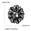 Fashion Creative Alloy Rhinestone Flower Brooch For Women's Clothing