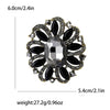 Fashion Creative Alloy Rhinestone Flower Brooch For Women's Clothing