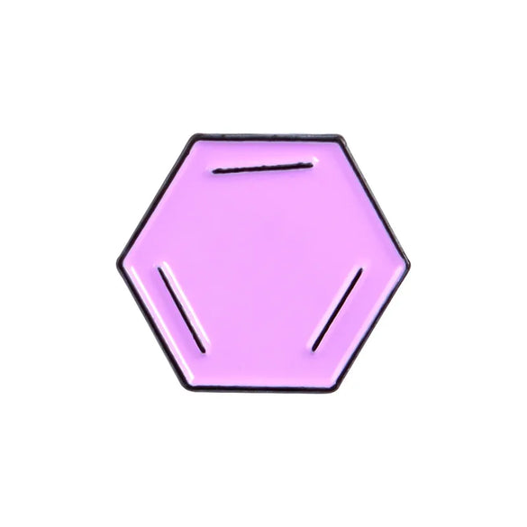 Fashion Creative Chemical Element  Molecular Alloy Brooch