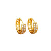 Fashion Creative Geometric Alloy Earrings With Electroplating