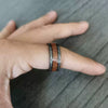 Fashion Creative Phoenix Grain Inlaid Stainless Steel Ring With Geometric Pattern And Electroplating Treatment