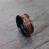 Fashion Creative Phoenix Grain Inlaid Stainless Steel Ring With Geometric Pattern And Electroplating Treatment