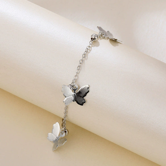 Fashion Creative Round Love Cross Alloy Vintage Diamond Electroplated Bracelet