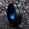 Fashion Creative Twocolor Electroplated Stainless Steel Ring