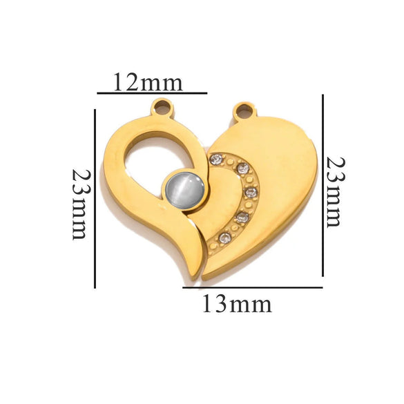 Fashion Cute Jewelry Accessories Stainless Steel Totem Pendant Electroplated
