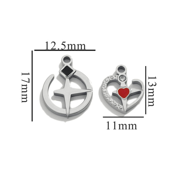 Fashion Cute Jewelry Accessories Stainless Steel Totem Pendant Electroplated