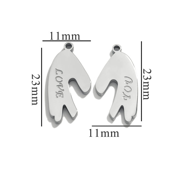 Fashion Cute Jewelry Accessories Stainless Steel Totem Pendant Electroplated