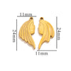 Fashion Cute Jewelry Accessories Stainless Steel Totem Pendant Electroplated