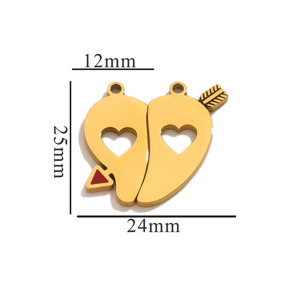 Fashion Cute Jewelry Accessories Stainless Steel Totem Pendant Electroplated