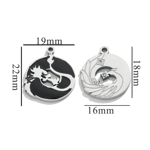 Fashion Cute Jewelry Accessories Stainless Steel Totem Pendant Electroplated