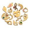 Fashion Cute Jewelry Accessories Stainless Steel Totem Pendant Electroplated