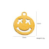 Fashion Cute Jewelry Pendant Stainless Steel Geometric Electroplated Hand Polished