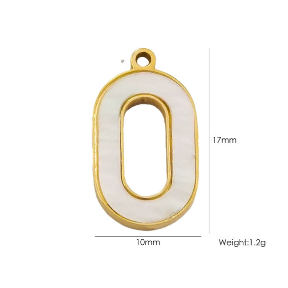 Fashion Cute Jewelry Pendant Stainless Steel Geometric Electroplated Hand Polished