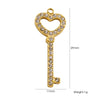 Fashion Cute Jewelry Pendant Stainless Steel Geometric Electroplated Hand Polished