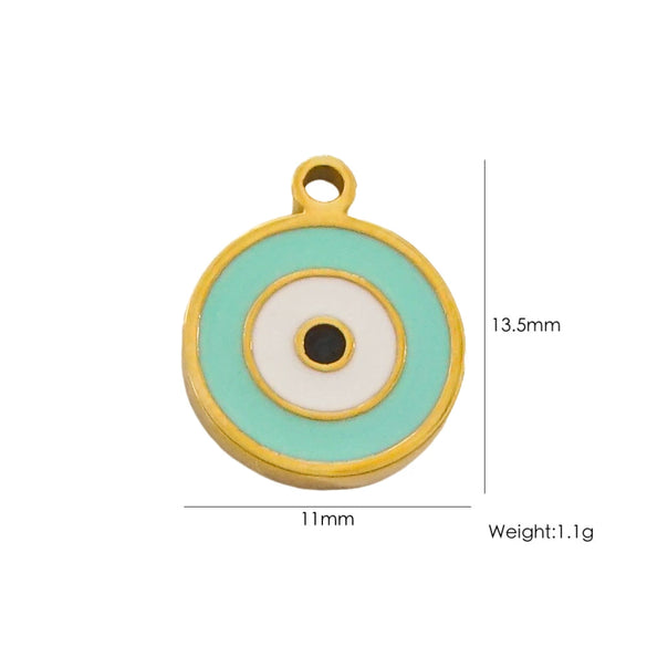 Fashion Cute Jewelry Pendant Stainless Steel Geometric Electroplated Hand Polished