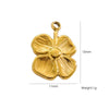 Fashion Cute Jewelry Pendant Stainless Steel Geometric Electroplated Hand Polished