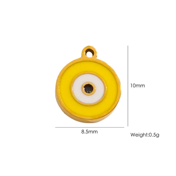 Fashion Cute Jewelry Pendant Stainless Steel Geometric Electroplated Hand Polished