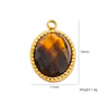 Fashion Cute Jewelry Pendant Stainless Steel Geometric Electroplated Hand Polished