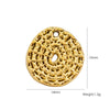 Fashion Cute Jewelry Pendant Stainless Steel Geometric Electroplated Hand Polished