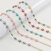 Fashion Devil's Eye Titanium Steel Enamel Bracelets 1 Piece