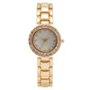 Fashion Diamond Ladies Metal Watch With Round Dial And Copper Clasp