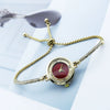 Fashion Diamond Round Women's Quartz Watch Alloy Case Stainless Steel Strap Leisure Style