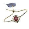 Fashion Diamond Round Women's Quartz Watch Alloy Case Stainless Steel Strap Leisure Style