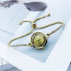 Fashion Diamond Round Women's Quartz Watch Alloy Case Stainless Steel Strap Leisure Style