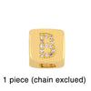 Fashion Diamond-studded Dice 26 Letter Bracelet Wholesale