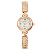 Fashion Digital Diamondencrusted Women's Metal Watch With Round Dial