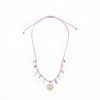 Fashion Dopamine Titanium Steel Necklace With Animal Zodiac Multipendant And Electroplating