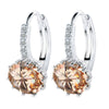 Fashion Earrings Aaa Zircon Earrings Multicolor Earrings Mixed Batch Super Flash