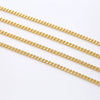 Fashion Electroplated Metal Chain For Diy Handmade Necklace Bracelet And Sweater Chain Jewelry Making Material