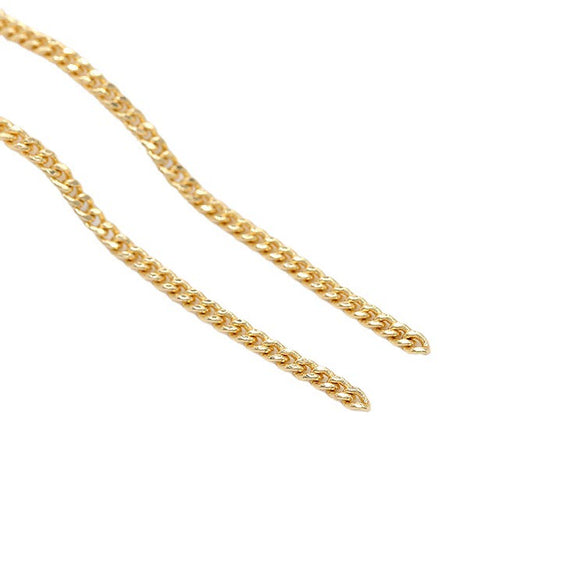 Fashion Electroplated Metal Chain For Diy Handmade Necklace Bracelet And Sweater Chain Jewelry Making Material