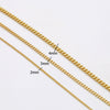 Fashion Electroplated Metal Chain For Diy Handmade Necklace Bracelet And Sweater Chain Jewelry Making Material