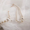 Fashion Elegant Imitation Pearl Necklace Earrings Suit For Women