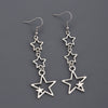 Fashion Elegant Imitation Pearls Fivepointed Star Earrings Necklace Bracelet Electroplating Design For Women