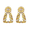 Fashion  Exaggerated Geometric Earrings Diamond Personalized Retro Earrings Jewelry Wholesale Gooddiy
