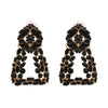 Fashion  Exaggerated Geometric Earrings Diamond Personalized Retro Earrings Jewelry Wholesale Gooddiy