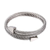Fashion Exo Titanium Steel Triangular Multilayer Unisex Bracelets