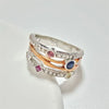 Fashion Exquisite Alloy Ring With Geometric Pattern And Electroplating For Men And Women