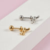 Fashion Faucet Earrings Stainless Steel Geometric Electroplated