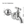 Fashion Faucet Earrings Stainless Steel Geometric Electroplated