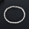 Fashion Flower Bracelet For Women Copper Electroplated Zircon Inlaid Crystal Bracelet Elegant All Match Jewelry