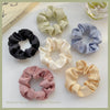 Fashion Fruit Solid Color Cloth Hair Tie 5 Pieces