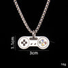 Fashion Gamepad 201 Stainless Steel Enamel Unisex Pendant Necklace