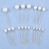 Fashion Geometric Alloy Artificial Pearls 18 Pieces