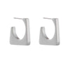 Fashion Geometric Cold Style Stainless Steel Women's Earrings
