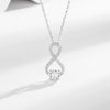 Fashion Geometric Design S925 Sterling Silver Clavicle Necklace With Joker Design Sense